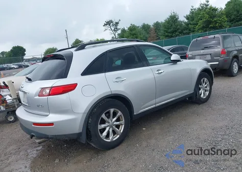 2007 Infiniti Fx35 z USA, uszkodzony, nr VIN JNRAS08W87X200455